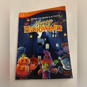 New Halloween Jumbo Coloring & Activity Book Happy Halloween Landoll